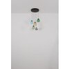 Minara NOWA LED Hängeleuchte mit mehrfarbigem Glasschirm aus Metall 3300 Lumen 3000 Kelvin IP20