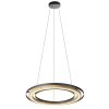 NOWA Rilas verstellbare Bambus-Pendelleuchte Naturfarben LED 3000K 850lm 9W IP20