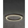 NOWA Rilas verstellbare Bambus-Pendelleuchte Naturfarben LED 3000K 850lm 9W IP20
