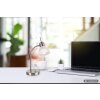 NOWA Daytona Schreibtischlampe mit alabasterfarbenem Glasschirm, Schalter, E14