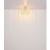 NOWA Mateo cremefarbene Käfig-Deckenleuchte ø 40 cm mit sandfarbenem Metallschirm E27