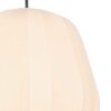 Steinhauer Sable Esstisch-Pendelleuchte, cremefarbener Stoffschirm, 25 cm, modern