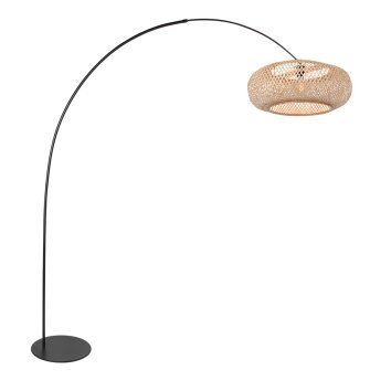 Steinhauer Curve Bogenstehlampe modern dimmbar mit An-/Ausschalter IP20