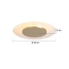 Steinhauer Lido LED Deckenlampe Gold dimmbar 2700 K 1100 lm 12 W modern