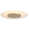 Steinhauer Lido LED Deckenleuchte aus Metall in Gold modern 2700 K 2200 Lumen dimmbar