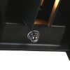 Steinhauer Logan LED Wandlampe Wandleuchte IP54 modern halbrund 2-flammig dimmbar