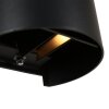 Steinhauer Logan LED Wandlampe Wandleuchte IP54 modern halbrund 2-flammig dimmbar