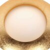Steinhauer Brotke runde LED Deckenleuchte goldfarben Ø 40 cm 2700 K 1150 lm 12 W