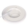 Steinhauer Luminix moderne LED Ring-Deckenleuchte weiß rund IP44 dimmbar