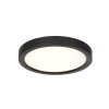 Steinhauer Luminix runde flache dimmbare LED Deckenleuchte mit weißem Schirm IP44