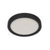 Steinhauer Luminix runde flache dimmbare LED Deckenleuchte mit weißem Schirm IP44