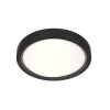 Steinhauer Luminix runde flache dimmbare LED Deckenleuchte mit weißem Schirm IP44