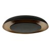 Steinhauer LED Deckenleuchte Golden Veil, runde Bauform, 2700 Kelvin warmweiß