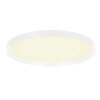 Steinhauer Flady weiße runde LED Deckenleuchte Ø 50 cm 40W 4600lm 2700K dimmbar
