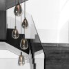 Steinhauer Glimsy LED Esstisch-Pendelleuchte 5-flammig dimmbar modern für Esszimmer