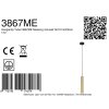 Steinhauer Tubel Pendelleuchte, Hängelampe in Messing, längenverstellbar, GU10