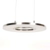 Steinhauer LED Pendelleuchte Soleil, flache Form, höhenverstellbar, 2700 Kelvin warmweiß