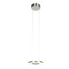 Steinhauer LED Pendelleuchte Soleil, flache Form, höhenverstellbar, 2700 Kelvin warmweiß