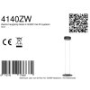 Steinhauer Soleil LED Esstisch-Pendelleuchte, Esszimmerleuchte, 2-flammig, dimmbar
