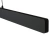 Steinhauer Fluxy lineare LED-Pendelleuchte, 120 cm, dimmbar, 2700K, 2700lm, 5W