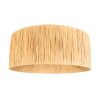 Steinhauer Stang klassische Stehlampe Bodenleuchte mit Seegrasschirm, E27, dimmbar, IP20