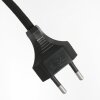 Steinhauer Stang Standlampe mit grünem Schirm, dimmbar, mit Schalter für Wohnzimmer