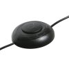 Steinhauer Ringlux goldfarbene LED Bogen-Stehlampe mit Ring, 4000 Lumen, 20 W