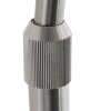 Steinhauer Ringlux silberfarbene LED 2-flammige Bogenstehlampe für Wohnzimmer dimmbar