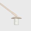 Steinhauer Sparkled Light naturfarbene Bambus-Stehlampe dimmbar, 240 cm hoch