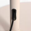 Steinhauer Sparkled Light naturfarbene Bambus-Stehlampe dimmbar, 240 cm hoch