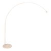 Steinhauer Sparkled Light naturfarbene Bambus-Stehlampe dimmbar, 240 cm hoch