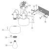 Steinhauer Glaslic Wandleuchte Wandlampe 2-flammig mit rauchfarbenen Glasschirmen, dimmbar