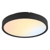 Globo Jess LED Deckenleuchte, moderne Deckenleuchte, rund Ø 39 cm, dimmbar, 4600 lm, CCT 1800-12000 K