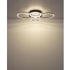Globo Alvis LED Ring-Deckenleuchte mit 4 Ringen 4000 Kelvin 5710 Lumen 40 Watt IP20