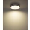 Globo Jess dimmbare runde LED Deckenleuchte weiß modern 39 cm für Flur und Küche