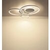 Globo Johnson LED Deckenleuchte in Ringoptik dimmbar, 6300 Lumen, 2700-6500 Kelvin, ø 48 cm