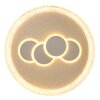 Globo Loraine runde LED Deckenleuchte Gold-Weiß Ø 49,5 cm 3000 Kelvin 4390 Lumen