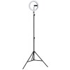 Globo Delgado LED Ringlicht-Stehlampe mit Stativ, dimmbar, 2700-6500 K