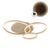 Globo Sanford LED Deckenlampe mit Infinity-Spiegel-Lichteffekt, 3000 K, 4322 lm, 40 W