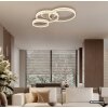Globo Rubio LED Deckenleuchte Ringleuchte sandfarben 3000K 7750lm 72W IP20