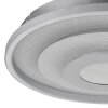 Globo Miles moderne runde LED Deckenleuchte mit Infinity-Spiegel-Lichteffekt 40 cm