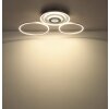 Globo Miles LED Deckenleuchte mit Fernbedienung, Infinity-Spiegel-Lichteffekt, Ø 40 cm