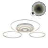 Globo Miles runde dimmbare LED Deckenleuchte mit Fernbedienung, 40 cm, modern