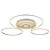 Globo Miles runde dimmbare LED Deckenleuchte mit Fernbedienung, 40 cm, modern