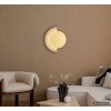 Globo Rojas moderne LED Travertin-Wandleuchte gold-weiße Wandlampe für innen