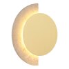 Globo Rojas moderne LED Travertin-Wandleuchte gold-weiße Wandlampe für innen