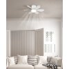 Globo Delores LED Deckenventilator mit Beleuchtung, dimmbar, Fernbedienung