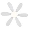 Globo Delores LED Deckenventilator mit Beleuchtung, dimmbar, Fernbedienung