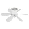 Globo Delores LED Deckenventilator mit Beleuchtung, dimmbar, Fernbedienung