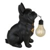Globo DOGLI LED Solarleuchte Hund für Außenbereich IP44 3000 Kelvin